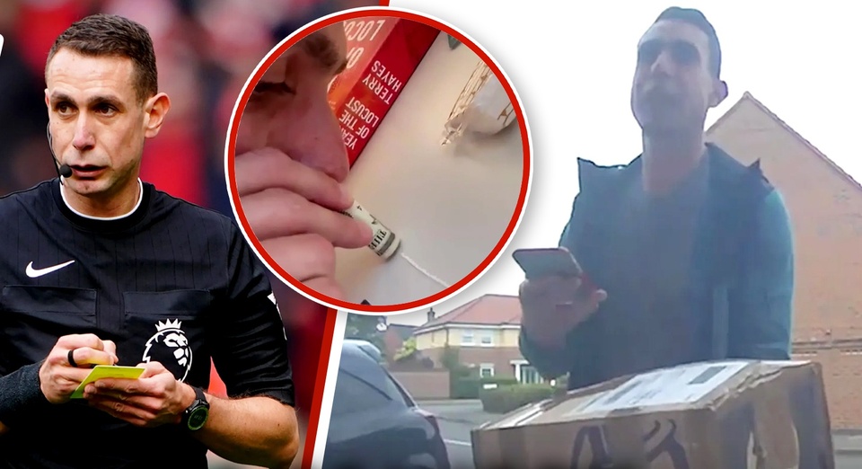 前英超裁判库特被禁赛后改行当快递员：我想过正当的生活